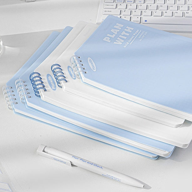 Oblique Angled Notebook – Ergonomic Spiral Binding with Smooth Pages for Comfortable Writing
