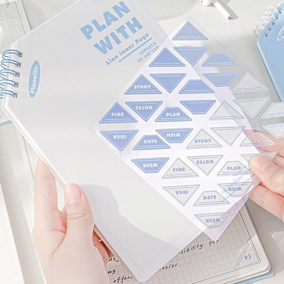 Oblique Angled Notebook – Ergonomic Spiral Binding with Smooth Pages for Comfortable Writing