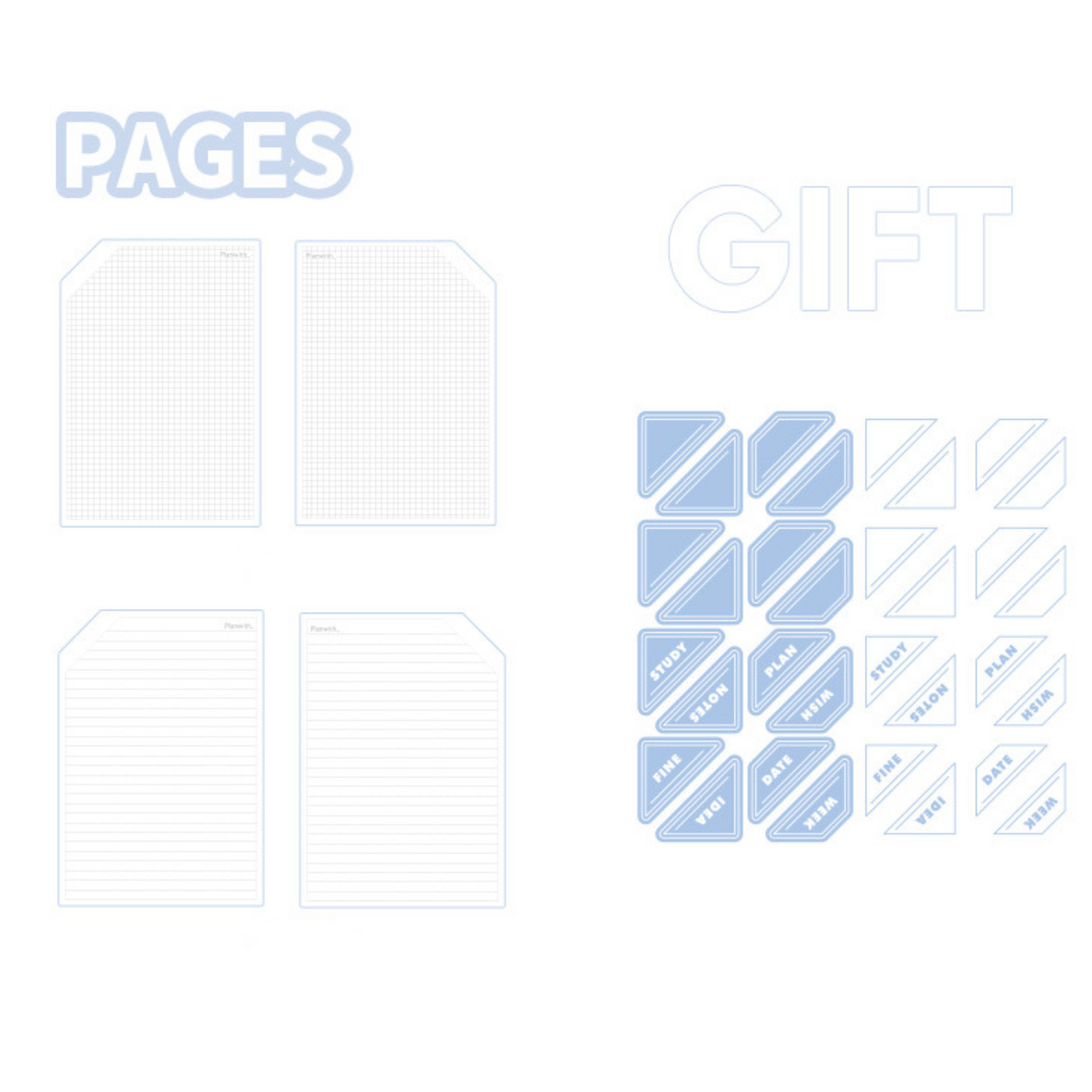 Oblique Angled Notebook – Ergonomic Spiral Binding with Smooth Pages for Comfortable Writing