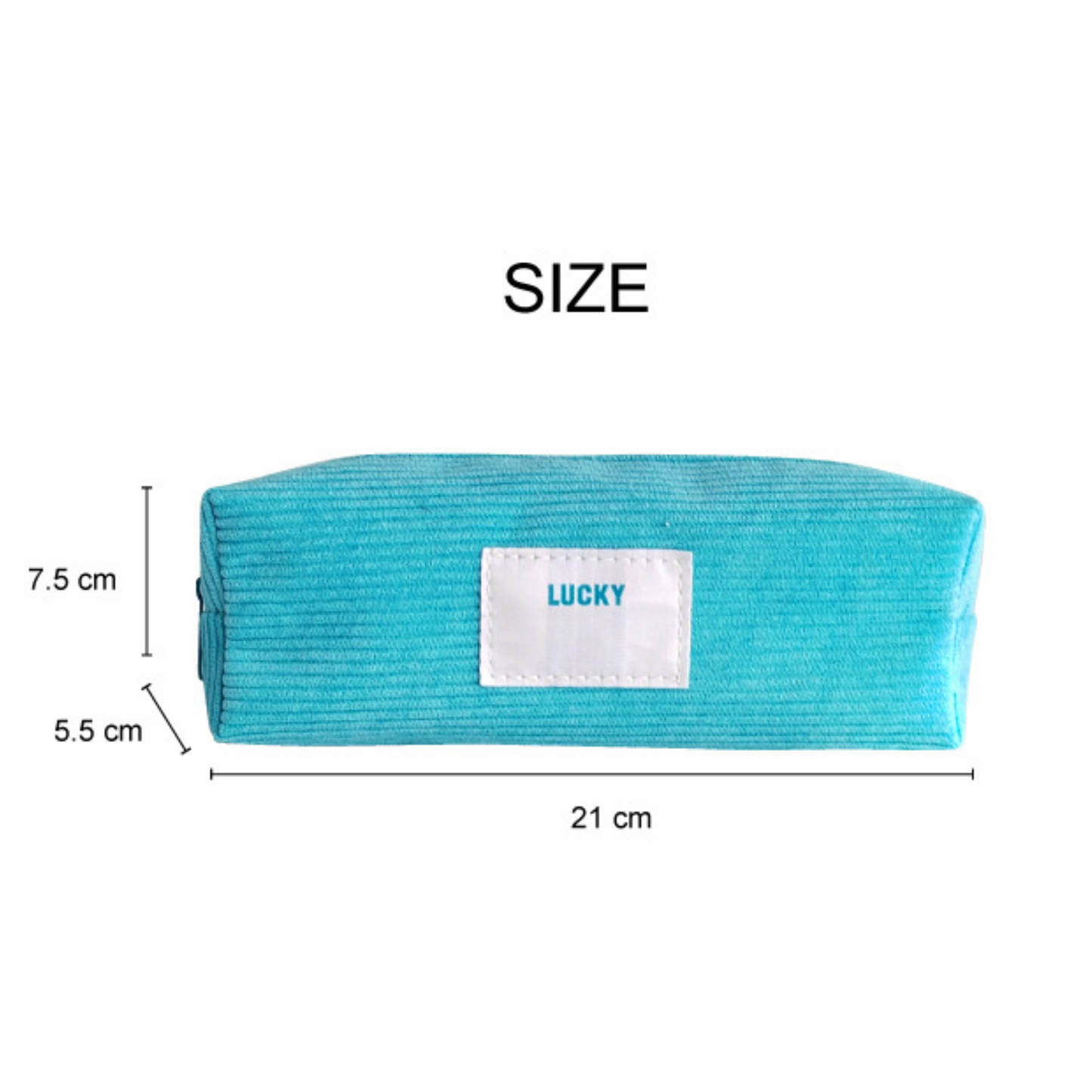 Candy-colored Velvet Pen Case