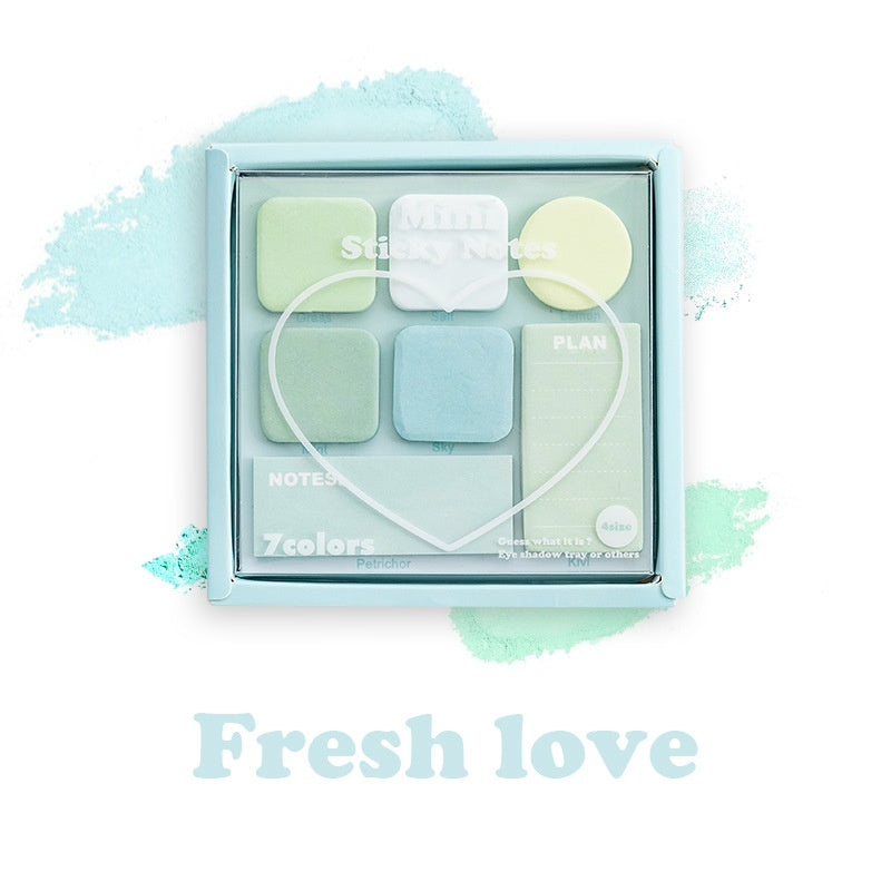 Mini Sticky Notes – Four Seasons Eyeshadow Palette-Inspired Tabs