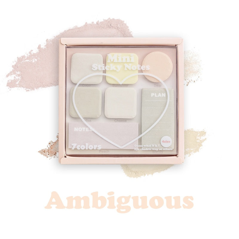 Mini Sticky Notes – Four Seasons Eyeshadow Palette-Inspired Tabs
