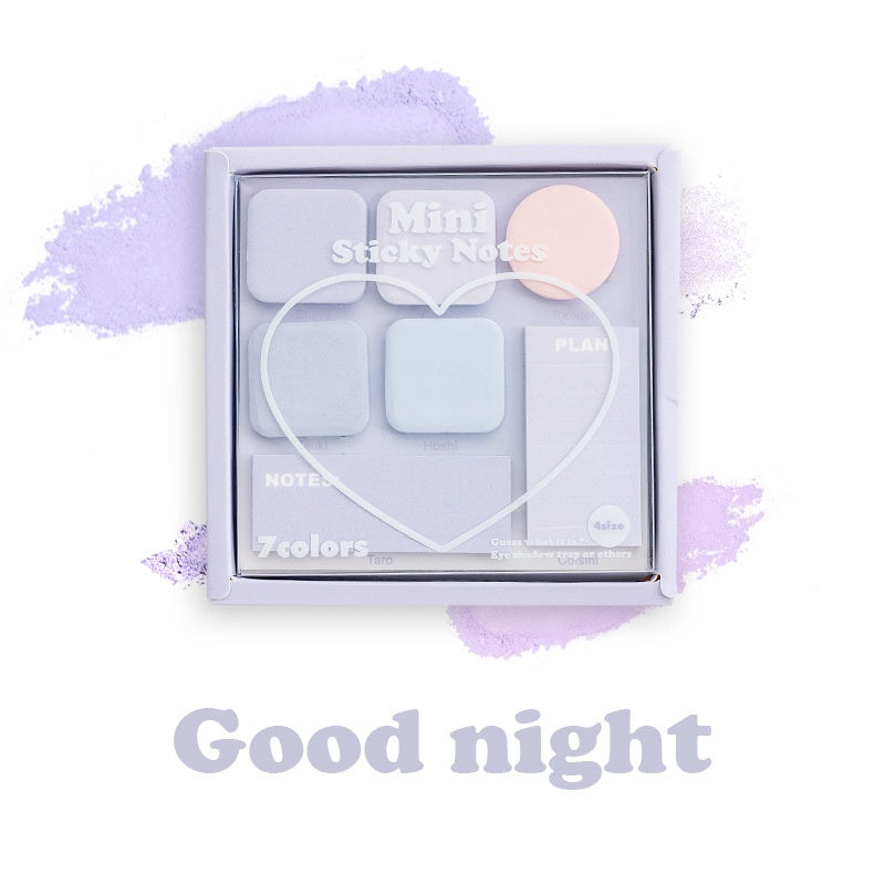 Mini Sticky Notes – Four Seasons Eyeshadow Palette-Inspired Tabs
