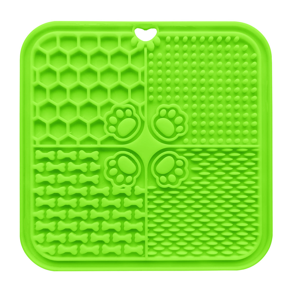 Slow Feeding Mat, Lick Mat Dog Bowls, Food Feeder for Dog Cat, Pet Lick Pad Anxiety Relief Feeding Mat withSuction, Multicolor