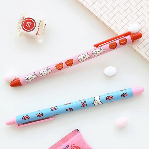 Cute Cartoon Pattern Matte Texture Press Ballpoint Pen