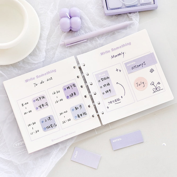 Mini Sticky Notes – Four Seasons Eyeshadow Palette-Inspired Tabs