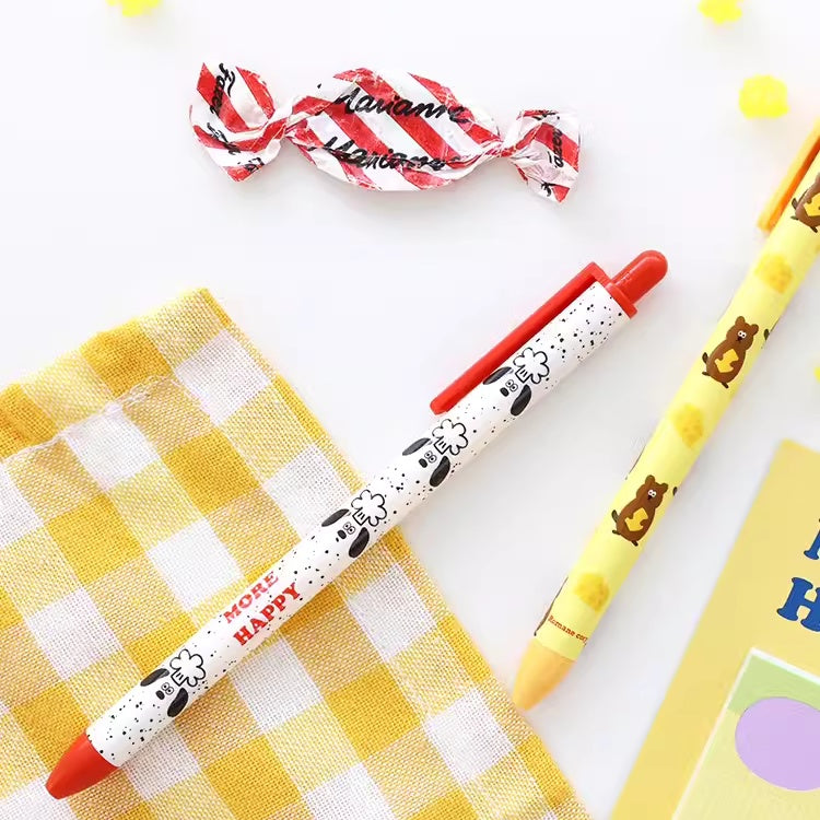 Cute Cartoon Pattern Matte Texture Press Ballpoint Pen