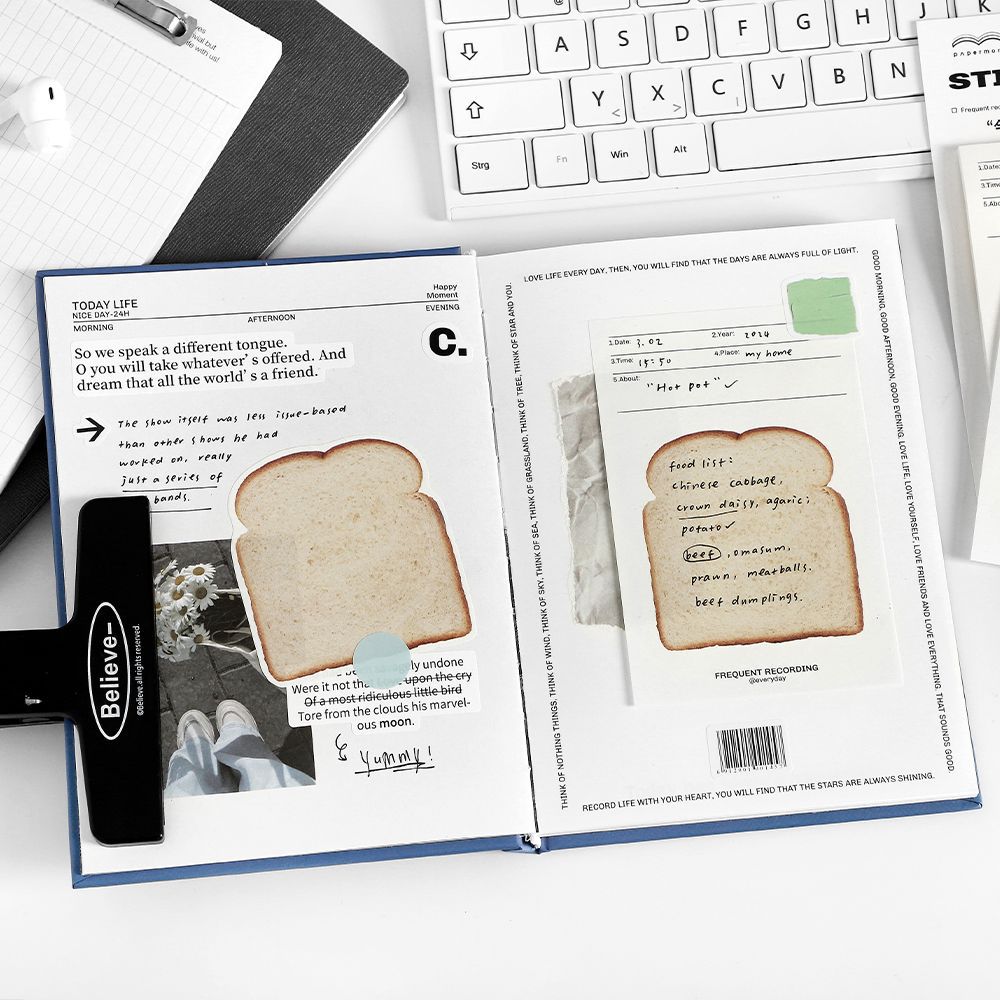 Breakfast Theme Memo Pad Sticky Notes