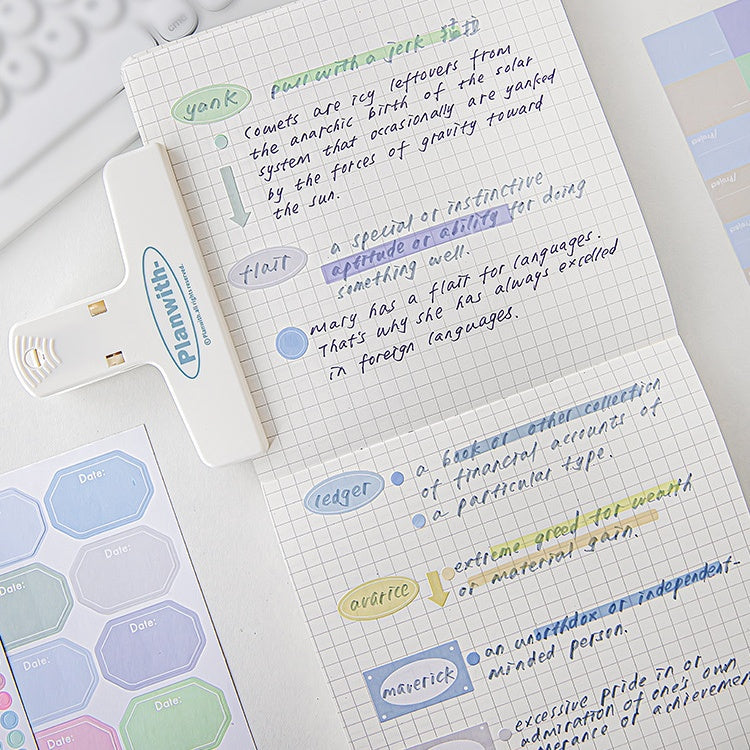 Various Multi-Function Index Tabs – Categorized Index & Highlight Sticky Notes