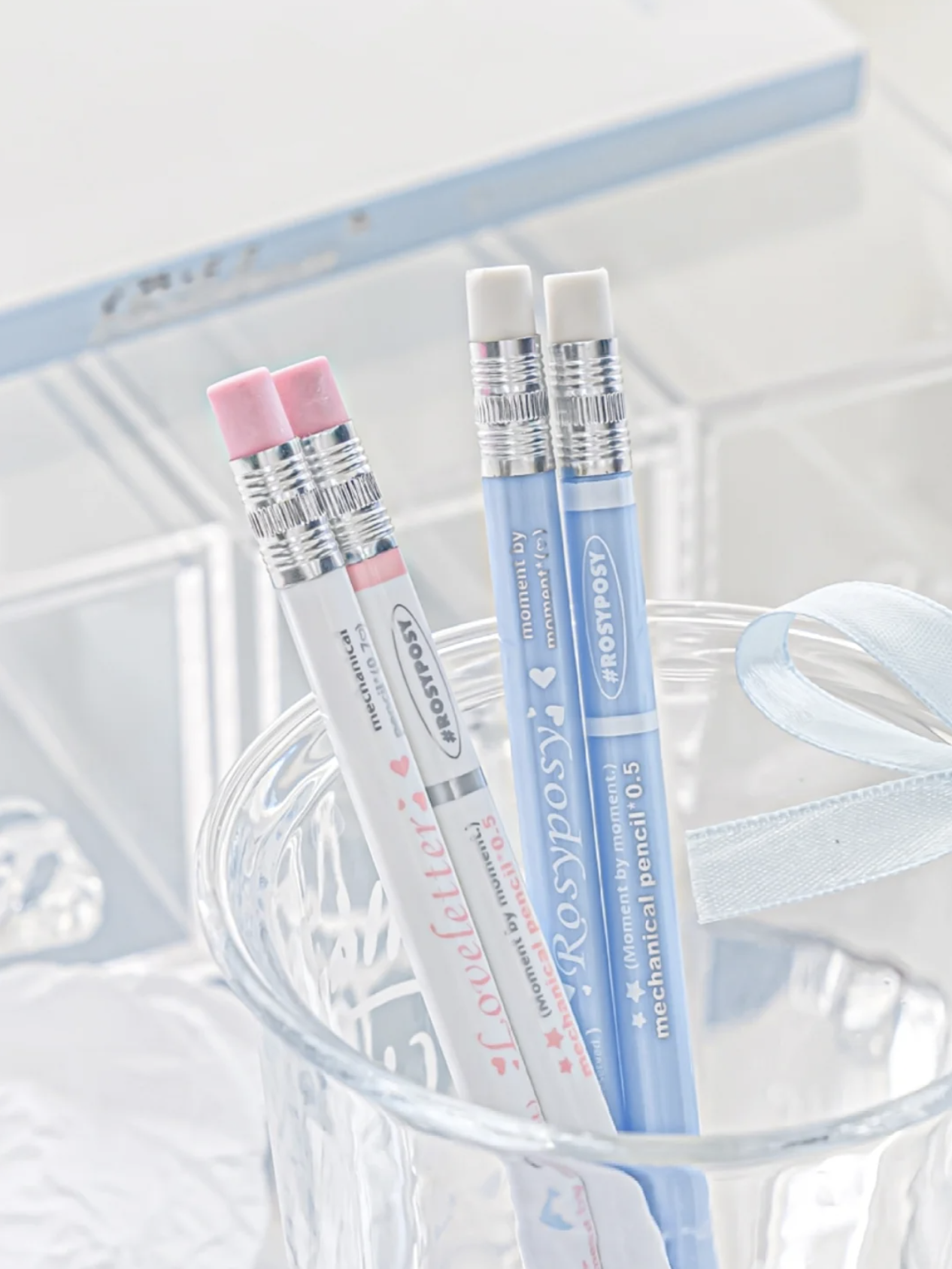 Cute Hexagonal Mechanical Pencil Set