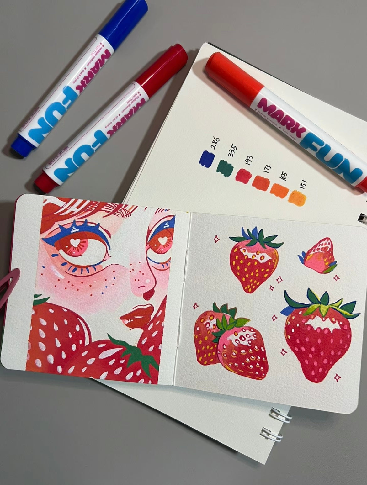 Kasimir Acrylic Marker Water-based Soft-head Kids Non-toxic Waterproof 24/36/48/60 color