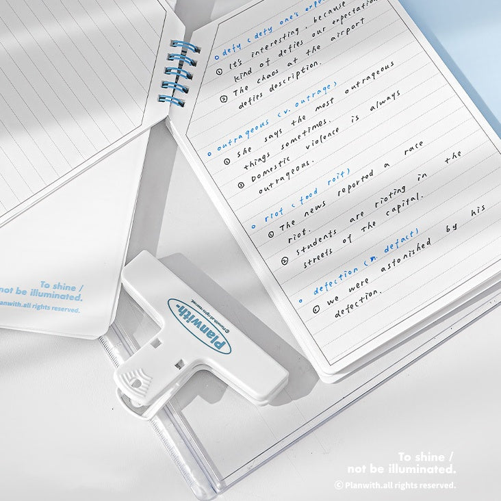 Oblique Angled Notebook – Ergonomic Spiral Binding with Smooth Pages for Comfortable Writing